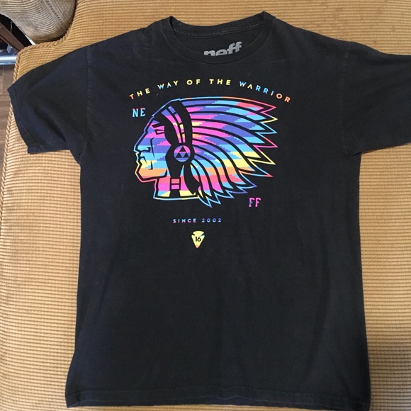 Neff Other - Neff T-shirt size M small hole in bottom front of shirt